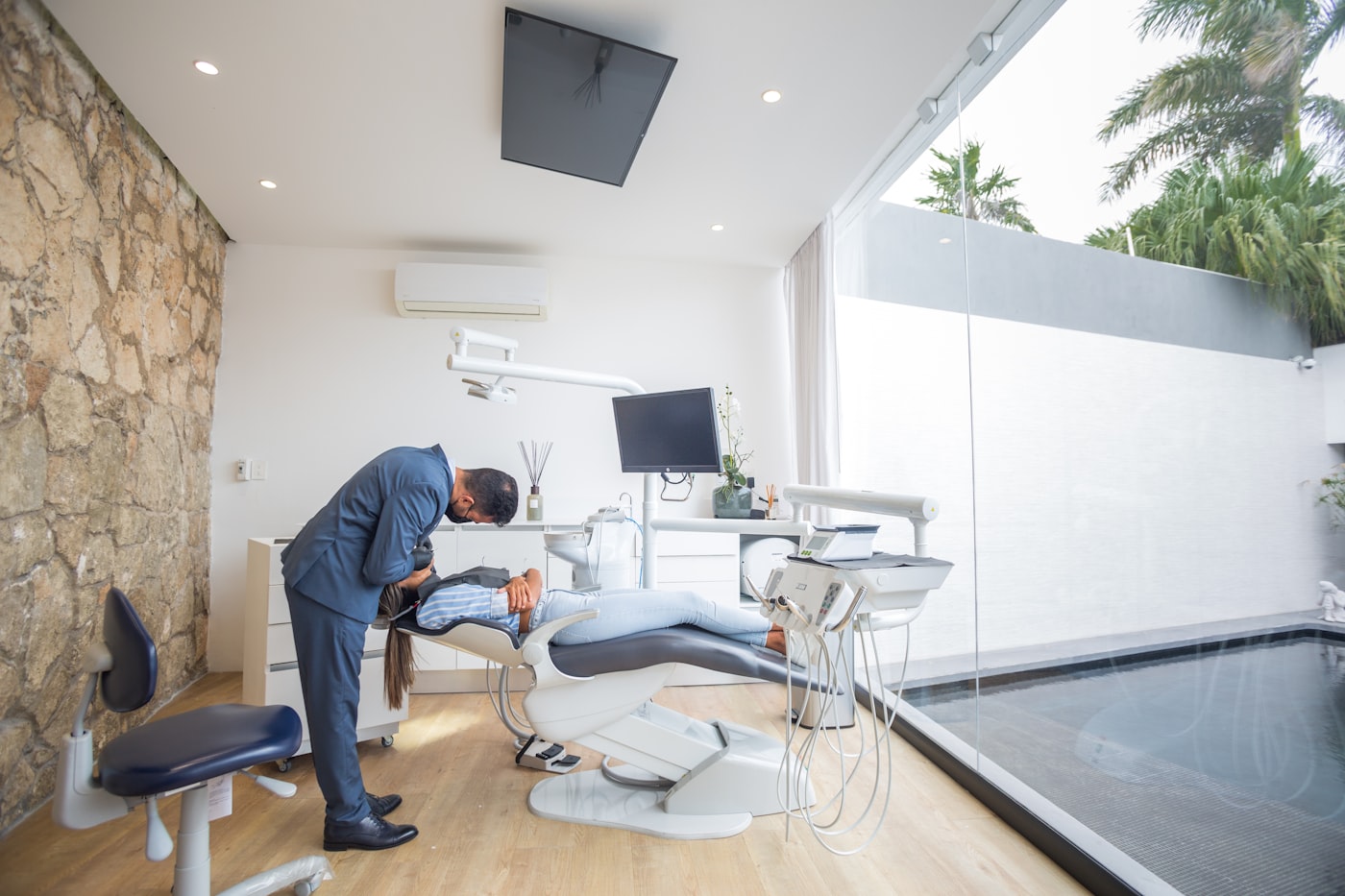Welcoming reception area at Seago Family Dentistry
